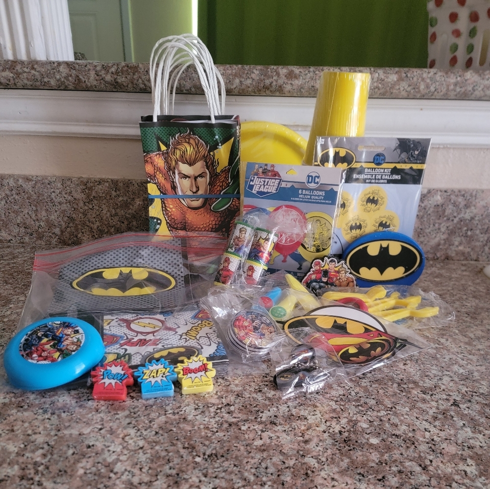 Batman/Justice League Kids Party Extras 🥳 30+pcs